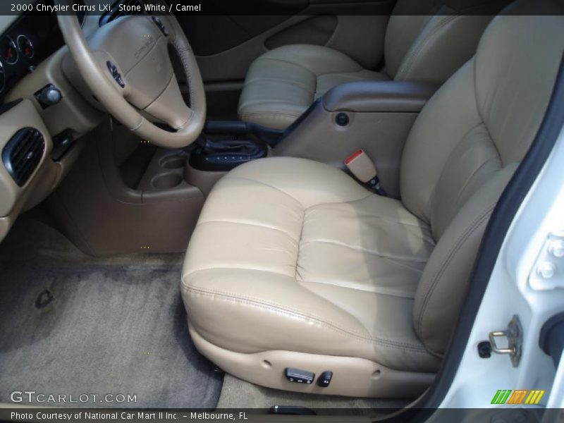 Stone White / Camel 2000 Chrysler Cirrus LXi