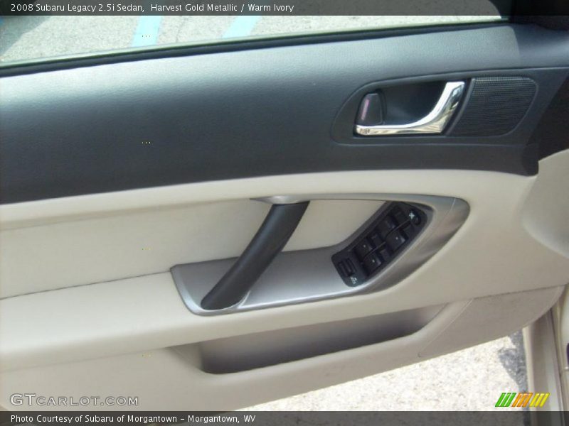 Harvest Gold Metallic / Warm Ivory 2008 Subaru Legacy 2.5i Sedan