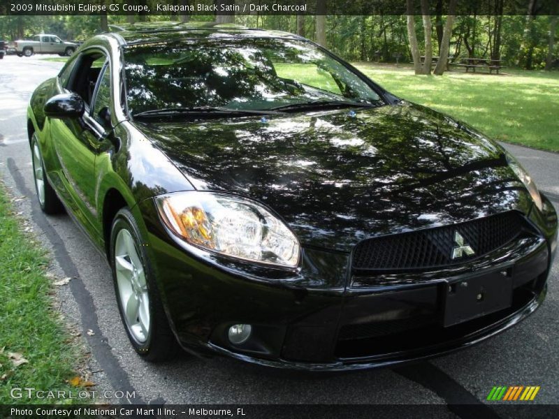 Kalapana Black Satin / Dark Charcoal 2009 Mitsubishi Eclipse GS Coupe