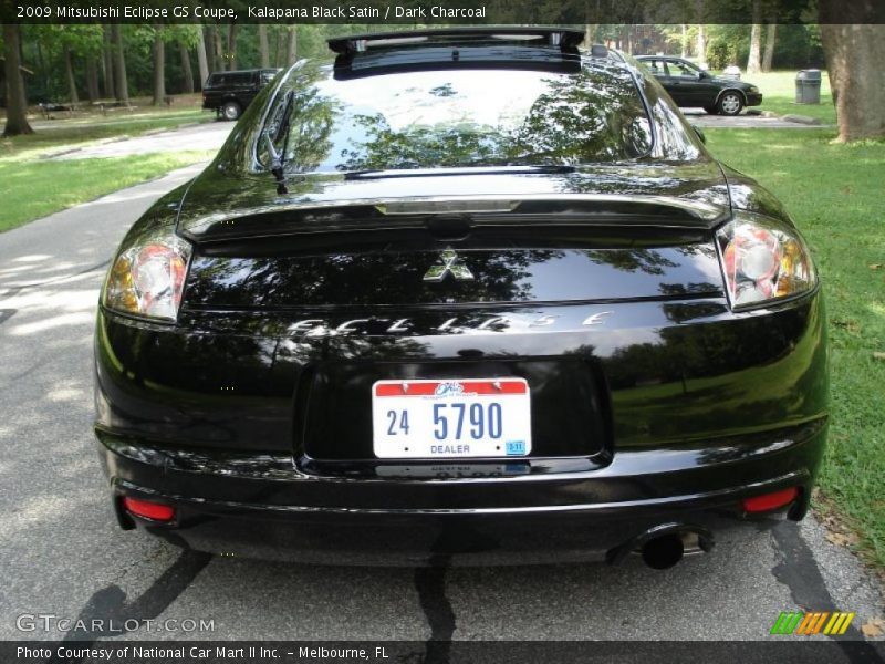 Kalapana Black Satin / Dark Charcoal 2009 Mitsubishi Eclipse GS Coupe