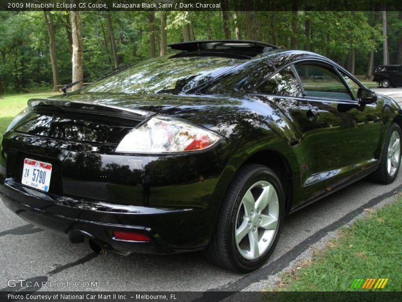 Kalapana Black Satin / Dark Charcoal 2009 Mitsubishi Eclipse GS Coupe