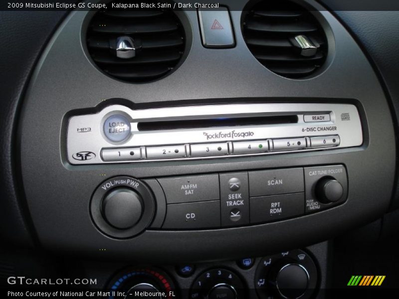 Kalapana Black Satin / Dark Charcoal 2009 Mitsubishi Eclipse GS Coupe