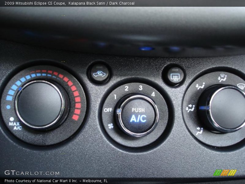 Kalapana Black Satin / Dark Charcoal 2009 Mitsubishi Eclipse GS Coupe