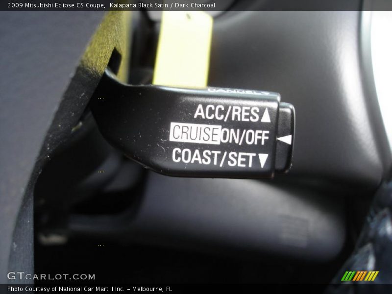 Kalapana Black Satin / Dark Charcoal 2009 Mitsubishi Eclipse GS Coupe