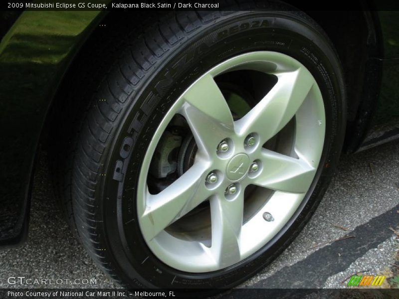 Kalapana Black Satin / Dark Charcoal 2009 Mitsubishi Eclipse GS Coupe