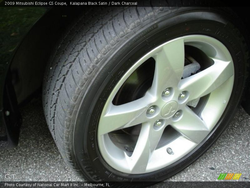 Kalapana Black Satin / Dark Charcoal 2009 Mitsubishi Eclipse GS Coupe