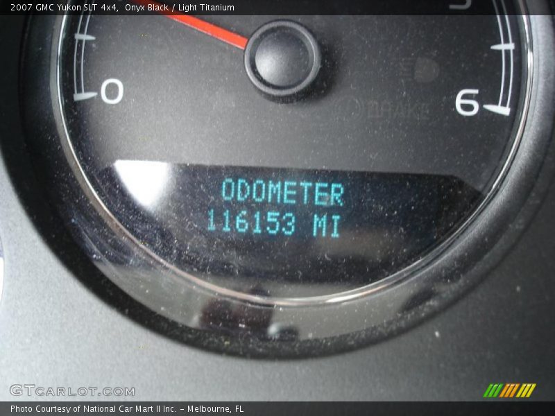 Onyx Black / Light Titanium 2007 GMC Yukon SLT 4x4
