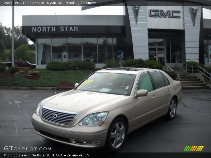 Mystic Gold Metallic / Cashmere 2005 Lexus LS 430 Sedan