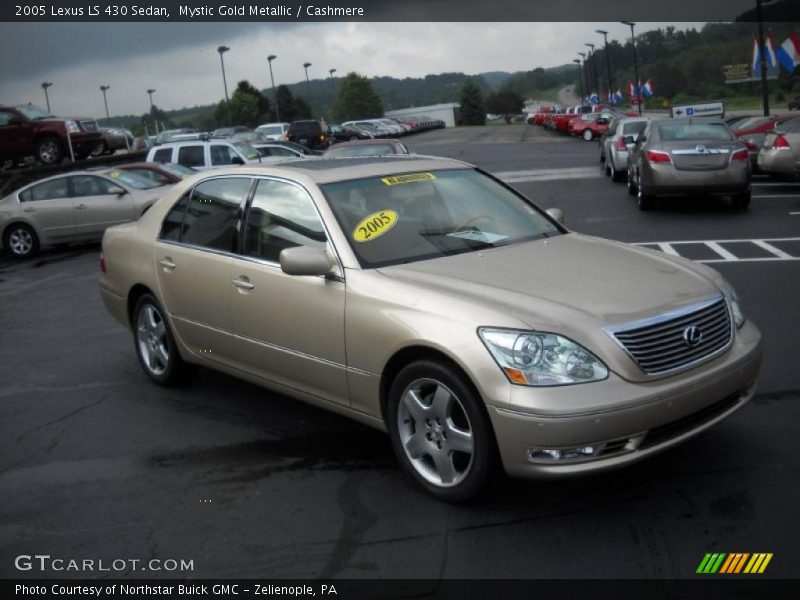 Mystic Gold Metallic / Cashmere 2005 Lexus LS 430 Sedan