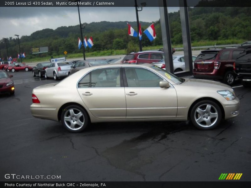Mystic Gold Metallic / Cashmere 2005 Lexus LS 430 Sedan