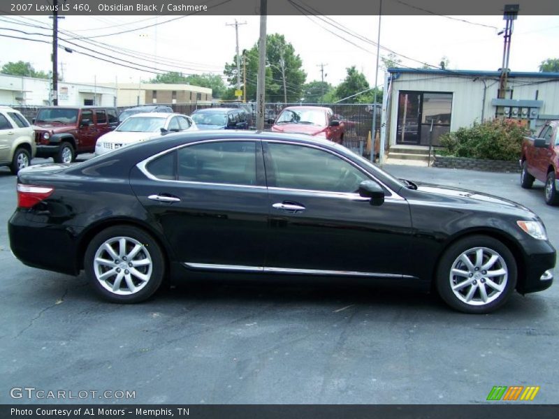 Obsidian Black / Cashmere 2007 Lexus LS 460