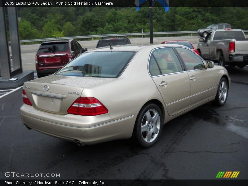Mystic Gold Metallic / Cashmere 2005 Lexus LS 430 Sedan