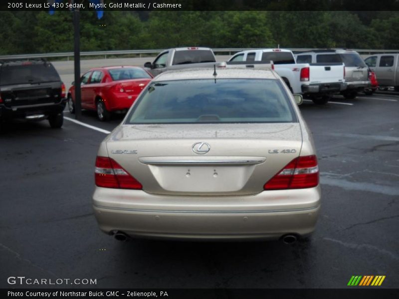 Mystic Gold Metallic / Cashmere 2005 Lexus LS 430 Sedan