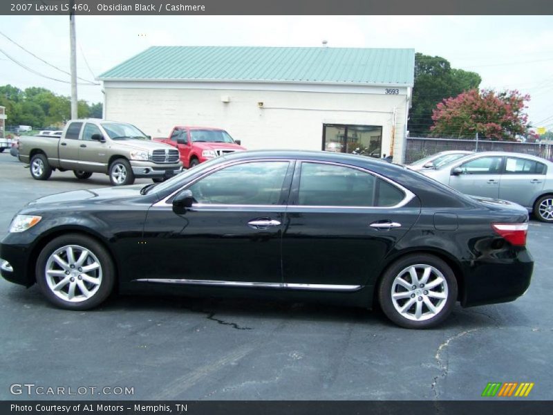 Obsidian Black / Cashmere 2007 Lexus LS 460