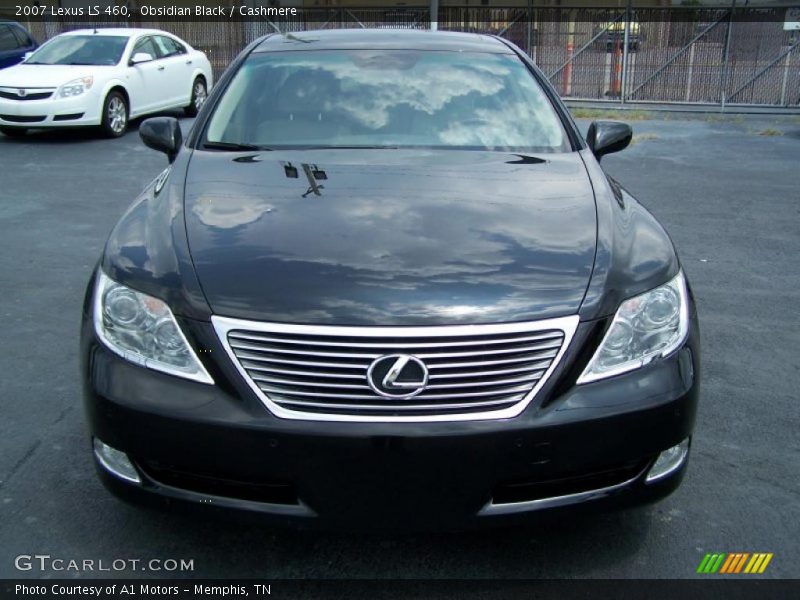 Obsidian Black / Cashmere 2007 Lexus LS 460