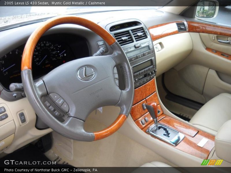 Mystic Gold Metallic / Cashmere 2005 Lexus LS 430 Sedan
