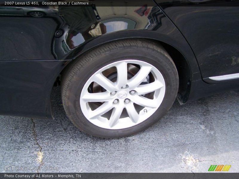 Obsidian Black / Cashmere 2007 Lexus LS 460