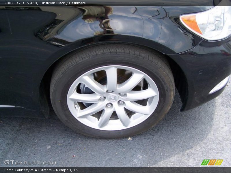 Obsidian Black / Cashmere 2007 Lexus LS 460