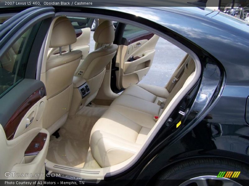 Obsidian Black / Cashmere 2007 Lexus LS 460