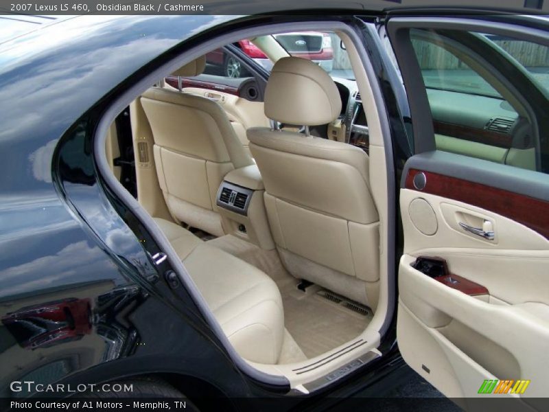 Obsidian Black / Cashmere 2007 Lexus LS 460