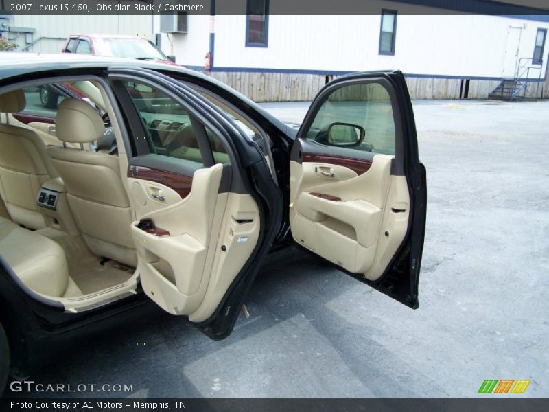 Obsidian Black / Cashmere 2007 Lexus LS 460