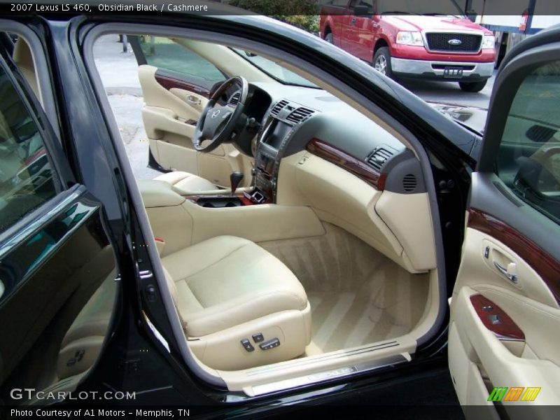 Obsidian Black / Cashmere 2007 Lexus LS 460