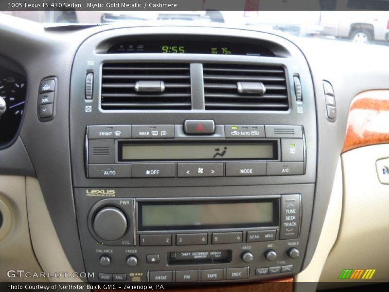 Mystic Gold Metallic / Cashmere 2005 Lexus LS 430 Sedan