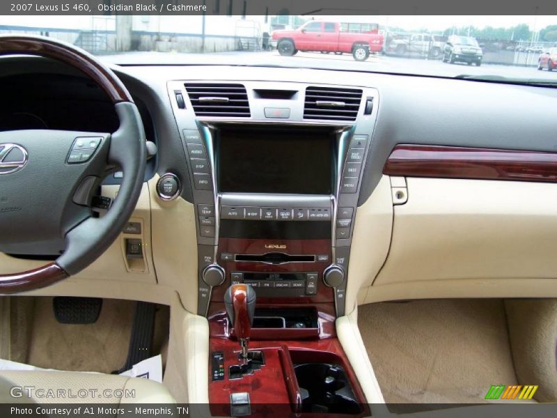 Obsidian Black / Cashmere 2007 Lexus LS 460