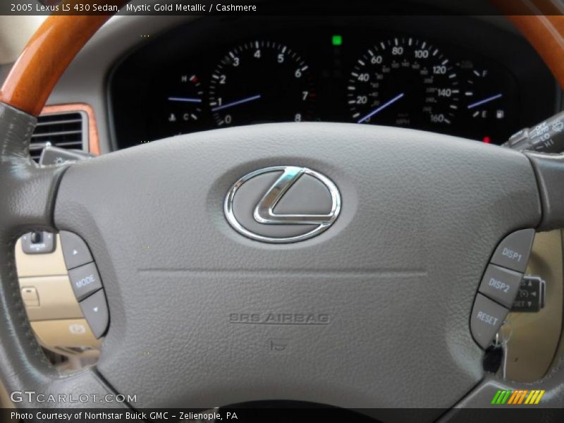 Mystic Gold Metallic / Cashmere 2005 Lexus LS 430 Sedan