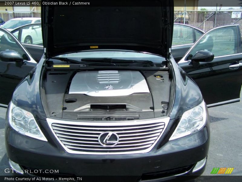Obsidian Black / Cashmere 2007 Lexus LS 460