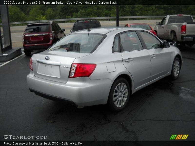 Spark Silver Metallic / Carbon Black 2009 Subaru Impreza 2.5i Premium Sedan