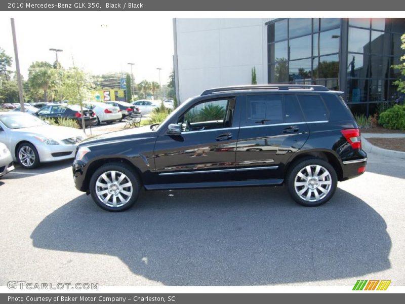 Black / Black 2010 Mercedes-Benz GLK 350