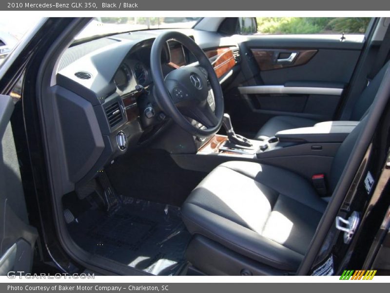 Black / Black 2010 Mercedes-Benz GLK 350