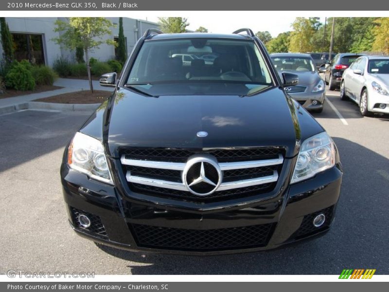 Black / Black 2010 Mercedes-Benz GLK 350