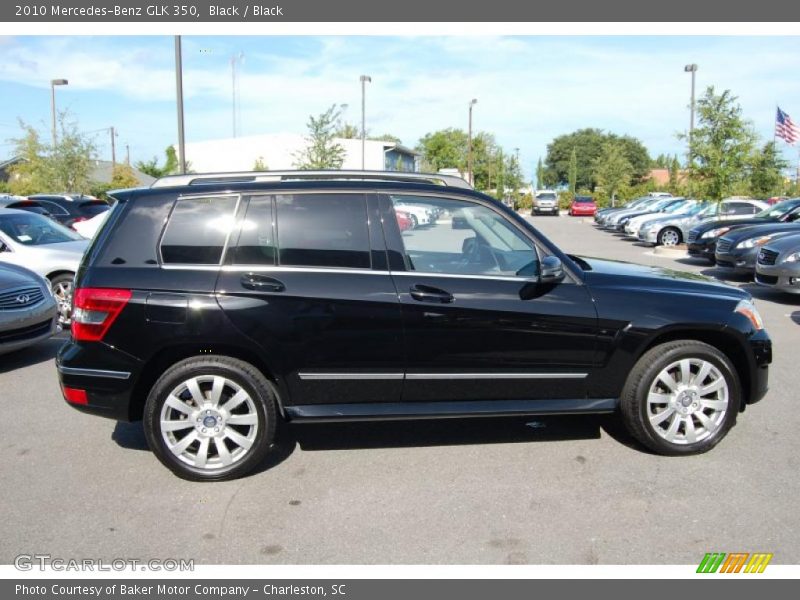 Black / Black 2010 Mercedes-Benz GLK 350