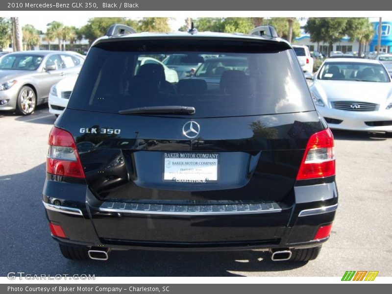 Black / Black 2010 Mercedes-Benz GLK 350