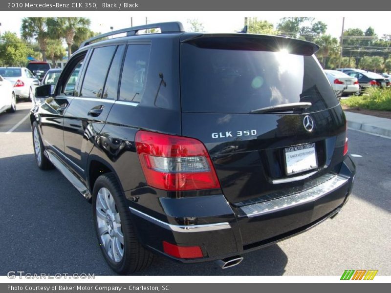 Black / Black 2010 Mercedes-Benz GLK 350