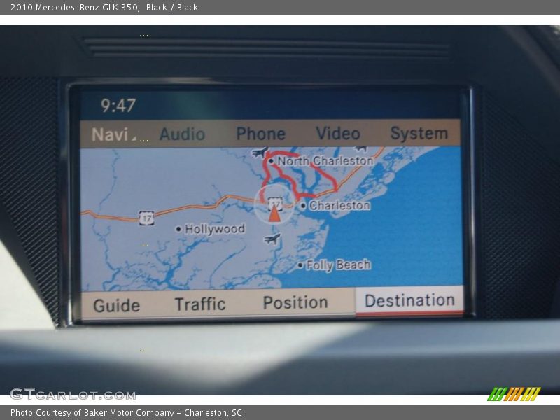 Black / Black 2010 Mercedes-Benz GLK 350