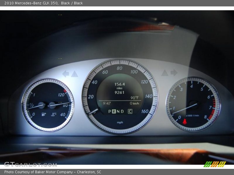 Black / Black 2010 Mercedes-Benz GLK 350