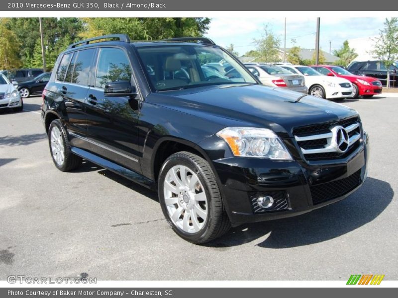Black / Almond/Black 2010 Mercedes-Benz GLK 350
