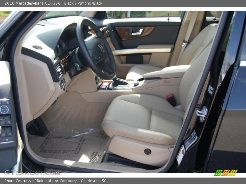 Black / Almond/Black 2010 Mercedes-Benz GLK 350