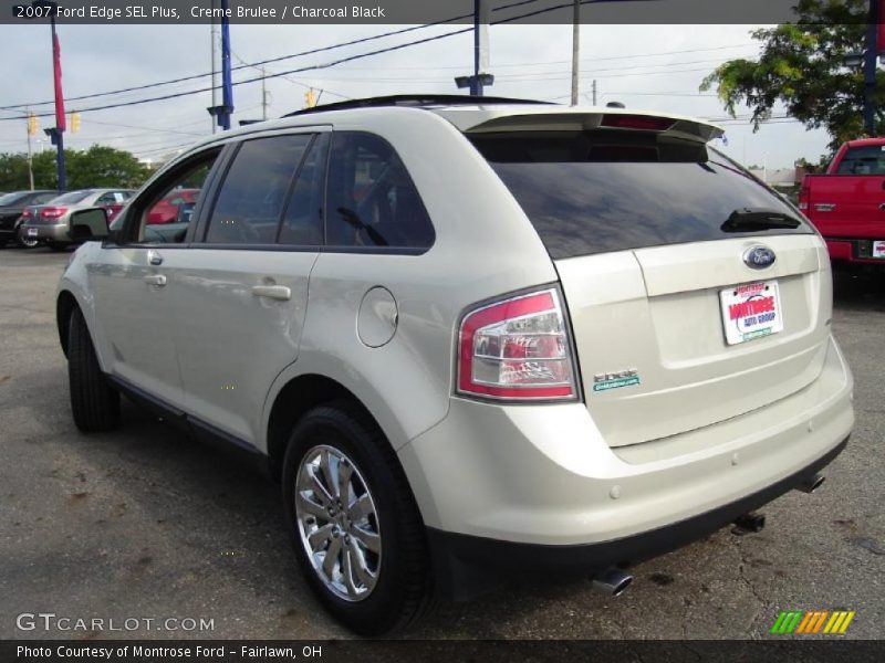 Creme Brulee / Charcoal Black 2007 Ford Edge SEL Plus