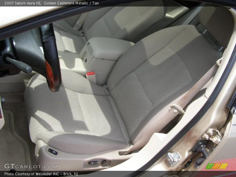 Golden Cashmere Metallic / Tan 2007 Saturn Aura XE