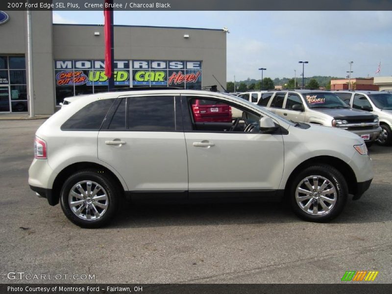 Creme Brulee / Charcoal Black 2007 Ford Edge SEL Plus