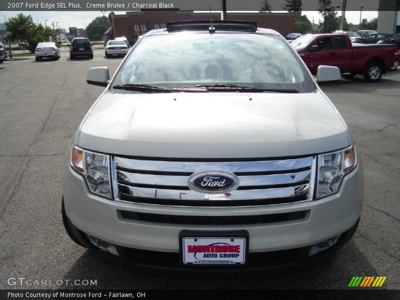Creme Brulee / Charcoal Black 2007 Ford Edge SEL Plus