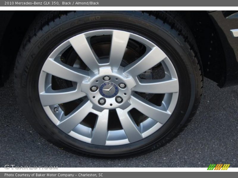 Black / Almond/Black 2010 Mercedes-Benz GLK 350