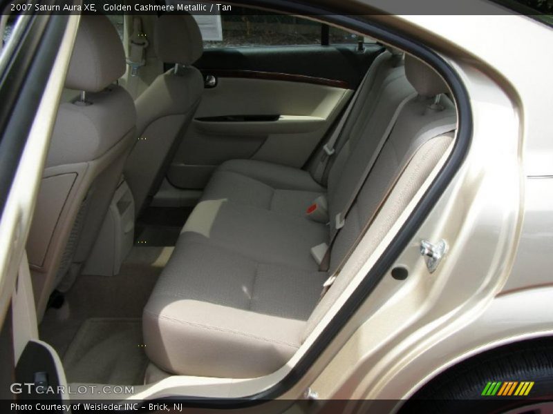 Golden Cashmere Metallic / Tan 2007 Saturn Aura XE