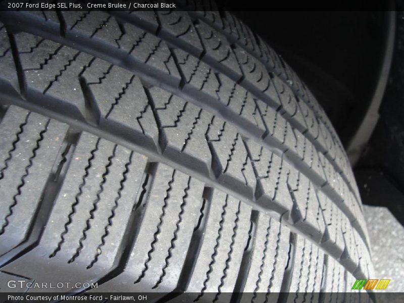 Creme Brulee / Charcoal Black 2007 Ford Edge SEL Plus