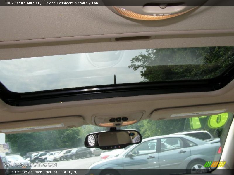 Golden Cashmere Metallic / Tan 2007 Saturn Aura XE
