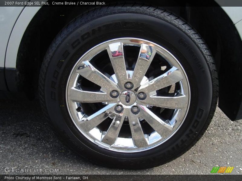 Creme Brulee / Charcoal Black 2007 Ford Edge SEL Plus